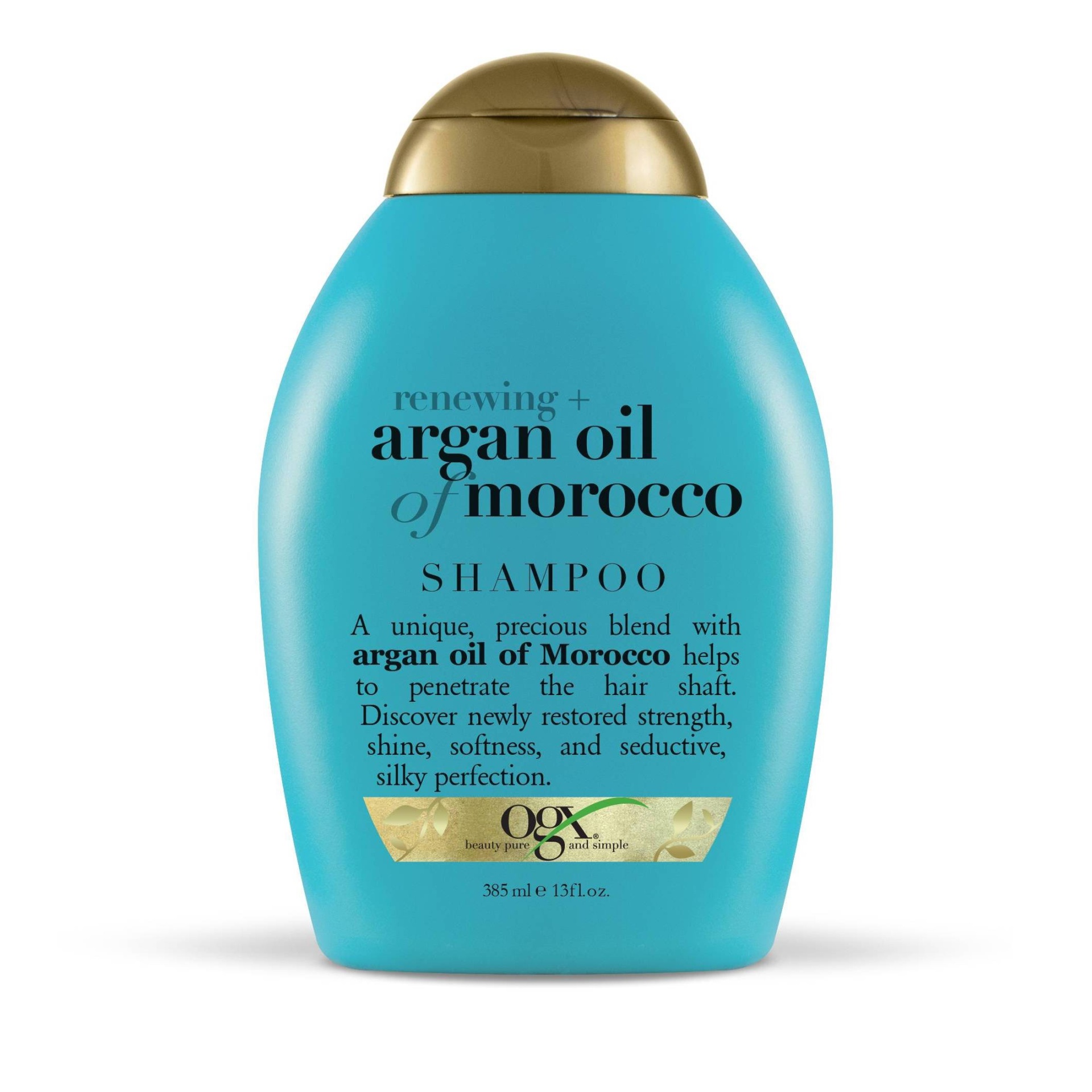slide 1 of 2, OGX Renewing Argan Oil of Morocco Shampoo, 13 fl oz