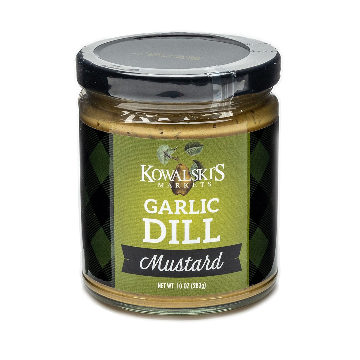 slide 1 of 1, Kowalski's Garlic Dill Mustard, 10 oz