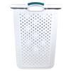 slide 2 of 5, Home Logic 2.5-Bushel Plastic Laundry Hamper, 2.5 bu