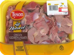 Tyson All Natural Chicken Gizzards & Hearts