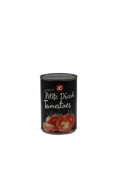 slide 1 of 1, Lucky's Market Petite Diced Tomatoes, 14.5 oz