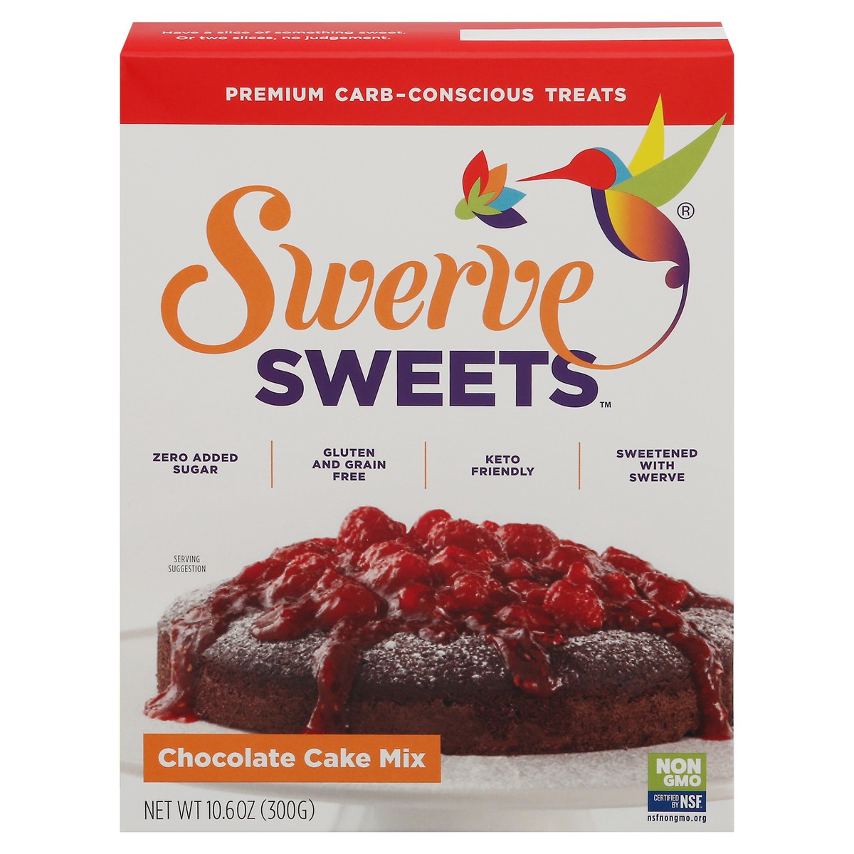 slide 1 of 1, Swerve Sweets Chocolate Cake Mix, 10.6 oz