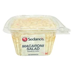 Sedano's Cold Macaroni Salad, 16 Oz