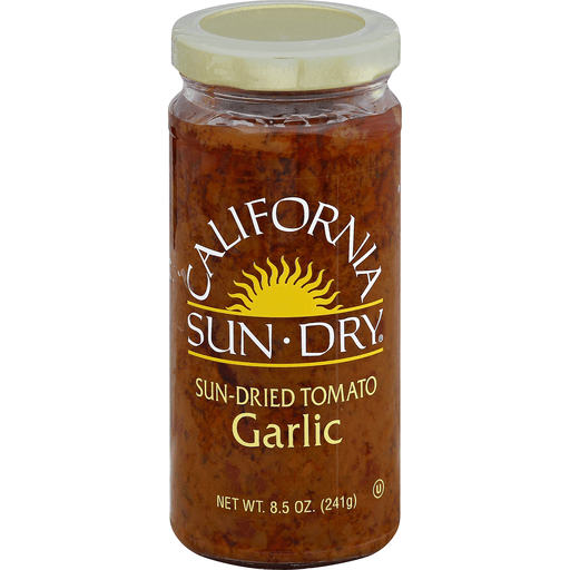 slide 1 of 1, California Sun Dry Sun-Dried Tomato, Garlic, 8.5 oz