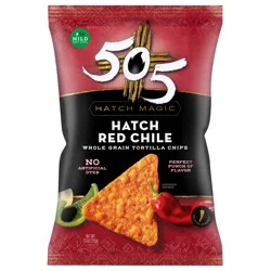 505 Hatch Magic Red Chili Tortilla Chips