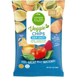 Simple Truth Sea Salt Veggie Chips