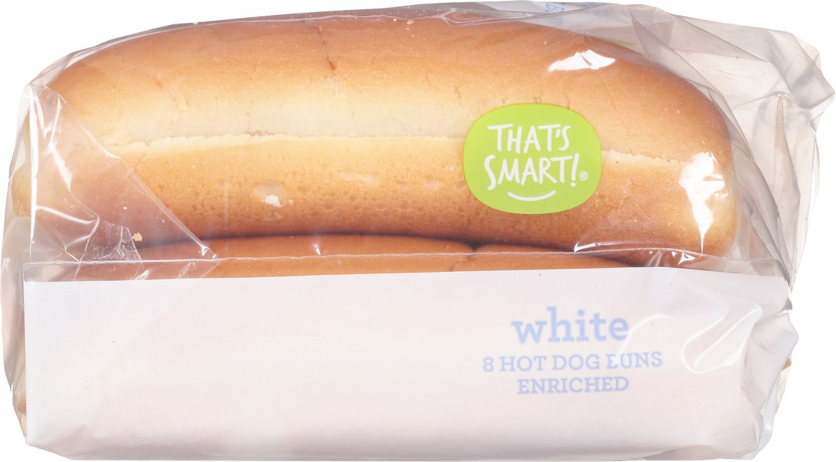 slide 7 of 9, That's Smart! Enriched White Hot Dog Buns 8 ea, 8 ct