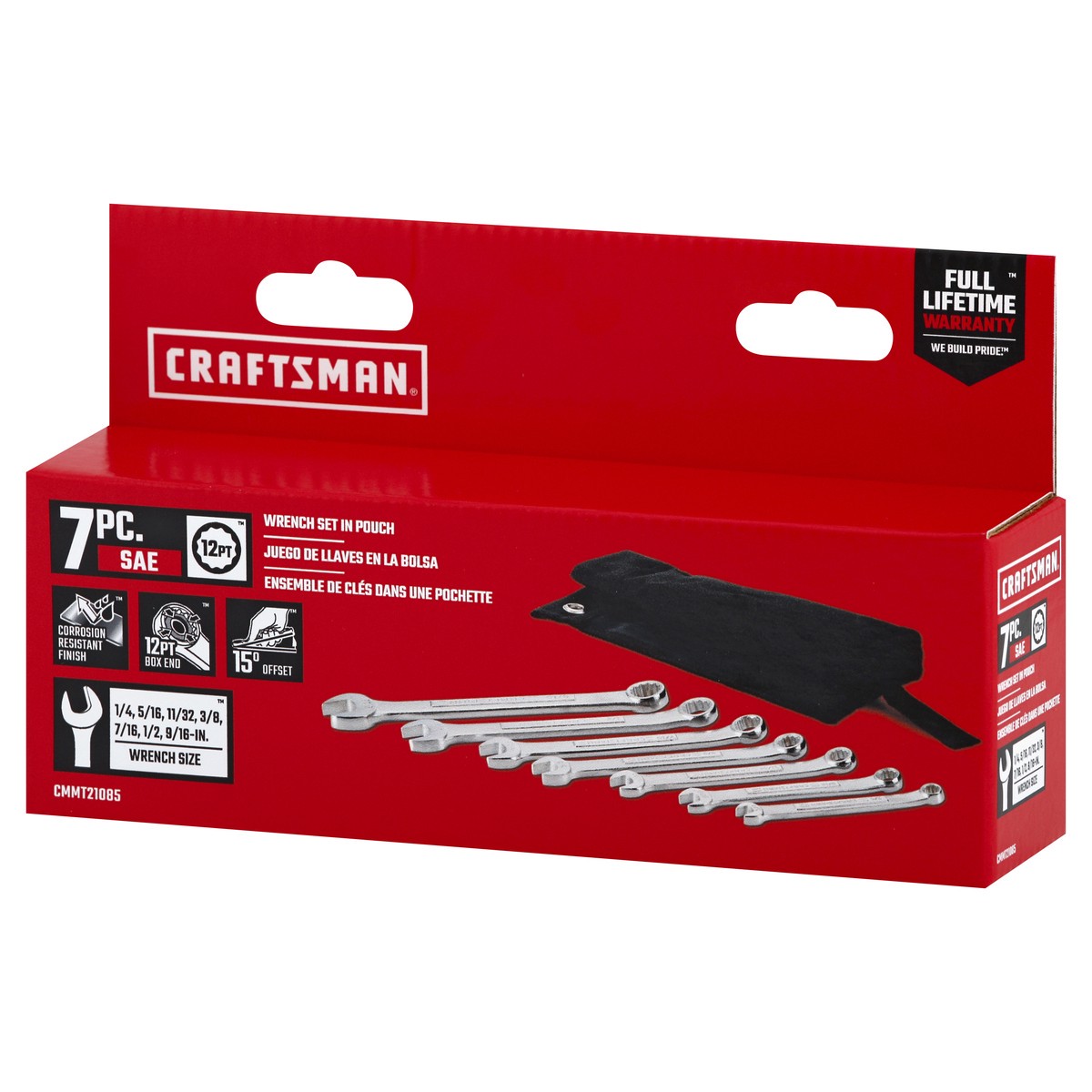 slide 6 of 9, Craftsman Wrench Set in Pouch 1 ea, 1 ct