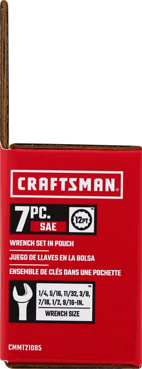 slide 4 of 9, Craftsman Wrench Set in Pouch 1 ea, 1 ct
