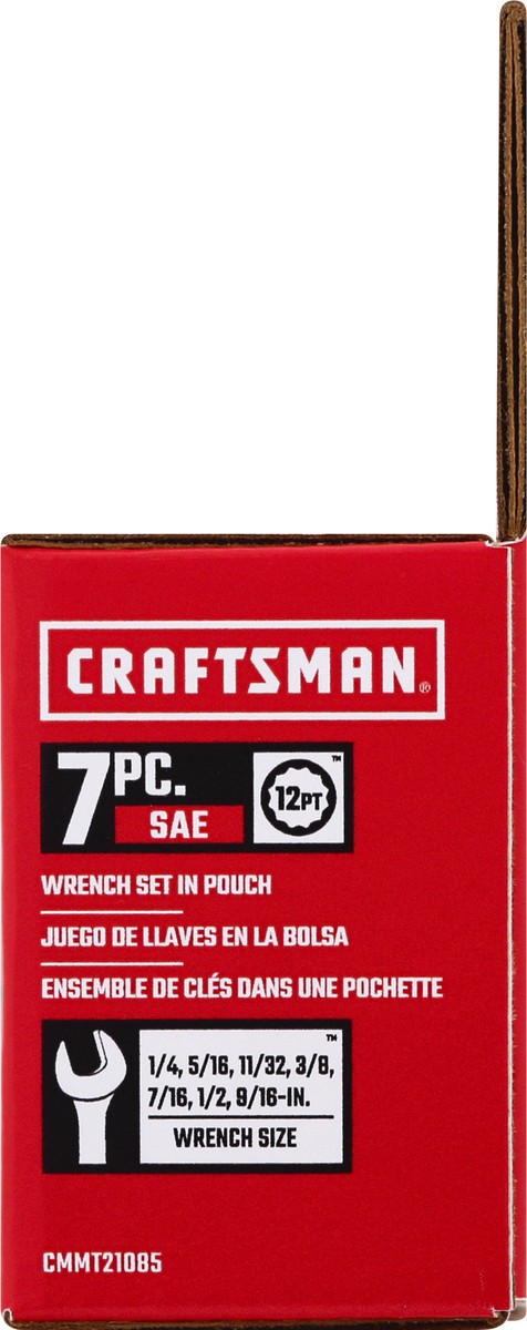 slide 7 of 9, Craftsman Wrench Set in Pouch 1 ea, 1 ct