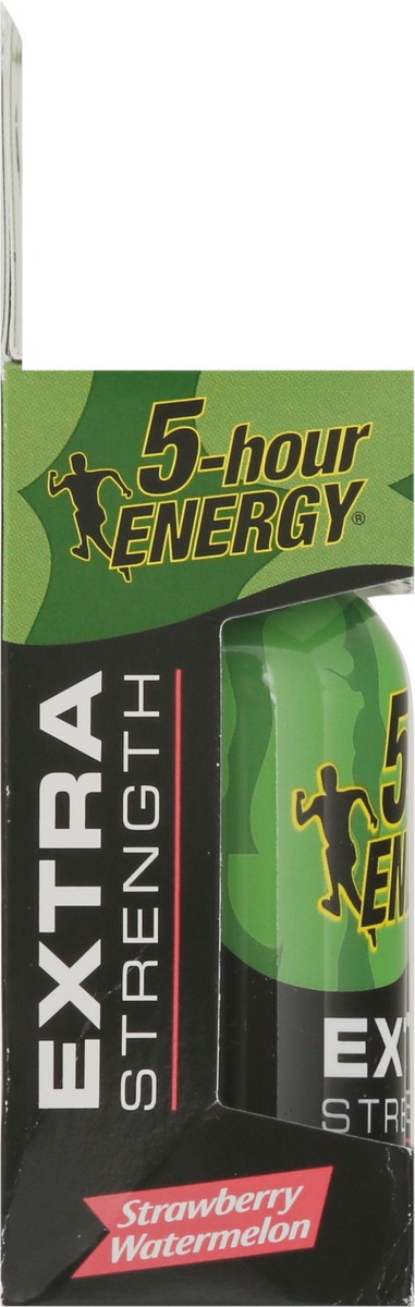 slide 8 of 13, 5-Hour Energy 2 Pack Extra Strength Strawberry Watermelon Energy Shot 2 - 1.93 fl oz Bottles, 2 ct