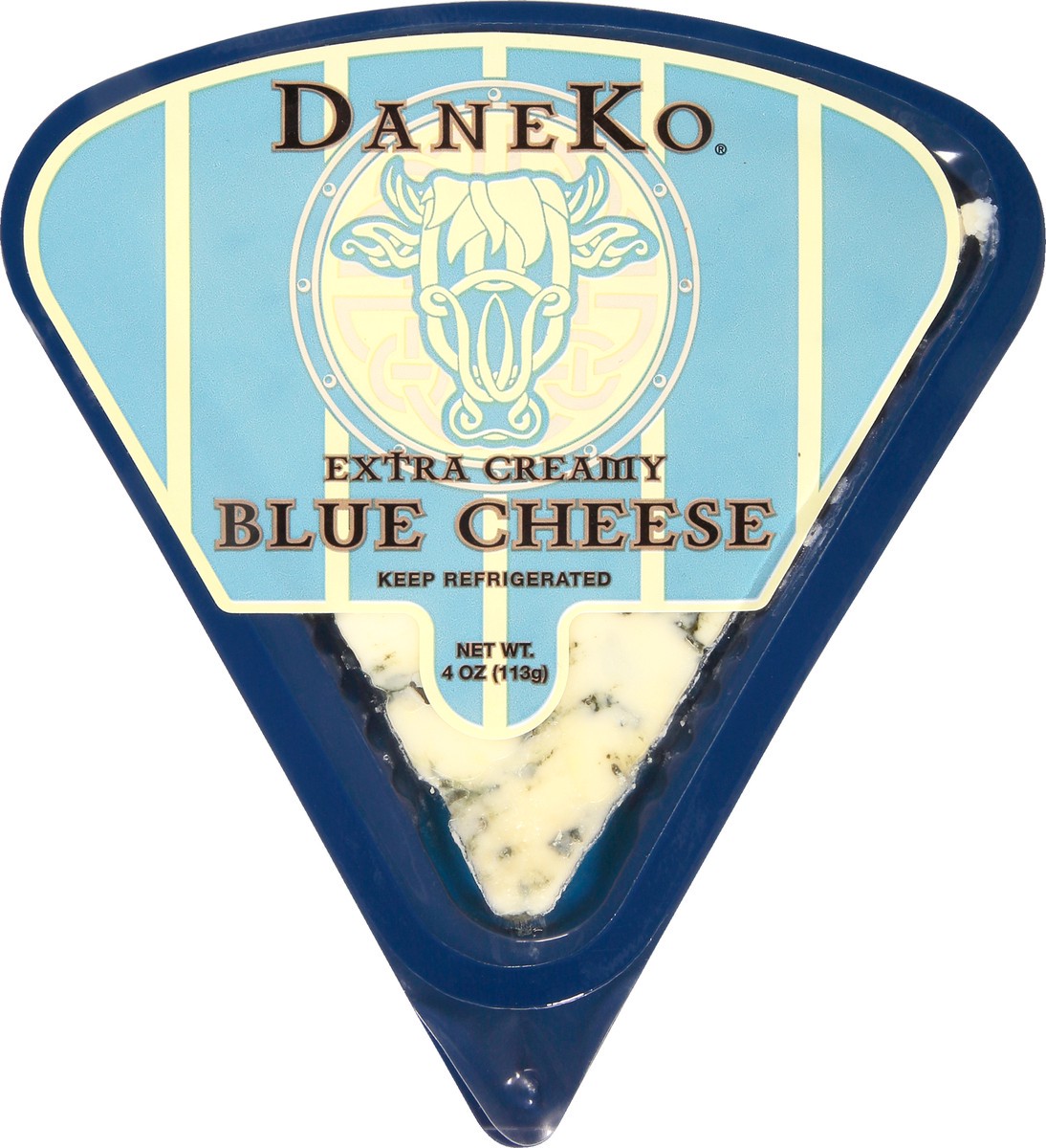 slide 3 of 12, DaneKo Blue Cheese, 4 oz