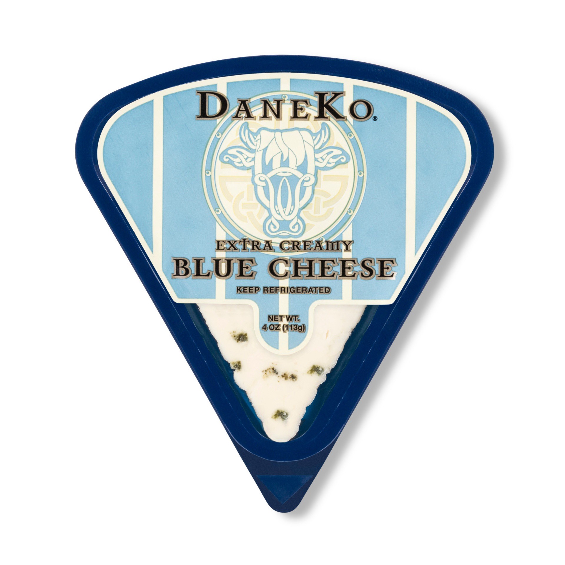 slide 1 of 12, DaneKo Blue Cheese, 4 oz