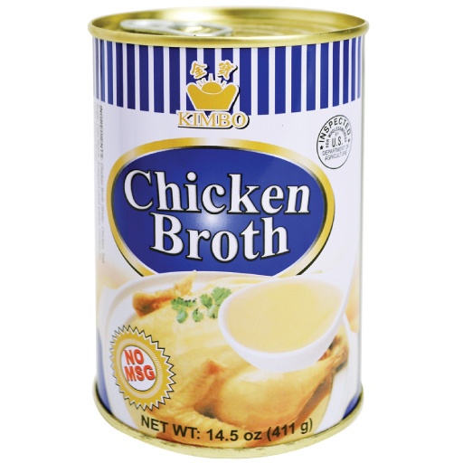 slide 1 of 1, Kimbo Chicken Broth No-Msg, 14.5 oz