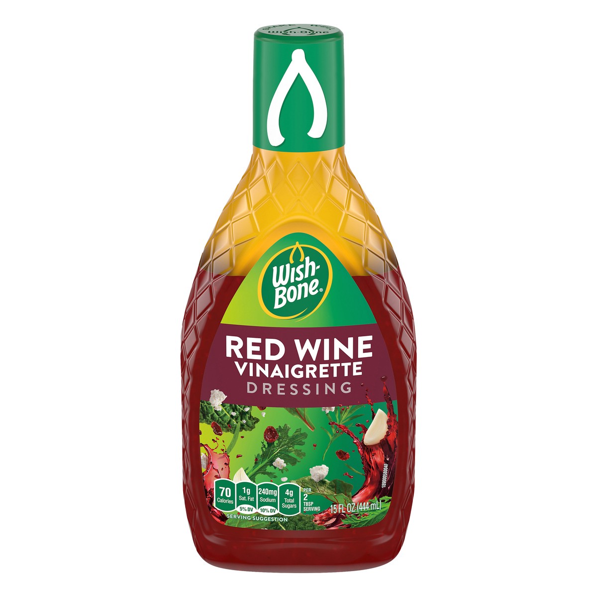 slide 1 of 1, Wish-Bone Red Wine Vinaigrette Dressing 15 oz, 15 oz