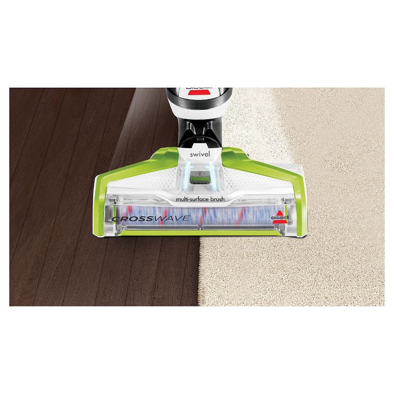 slide 13 of 14, Bissell Crosswave Wet Dry Vacuum - Green/Black/White, 1 ct