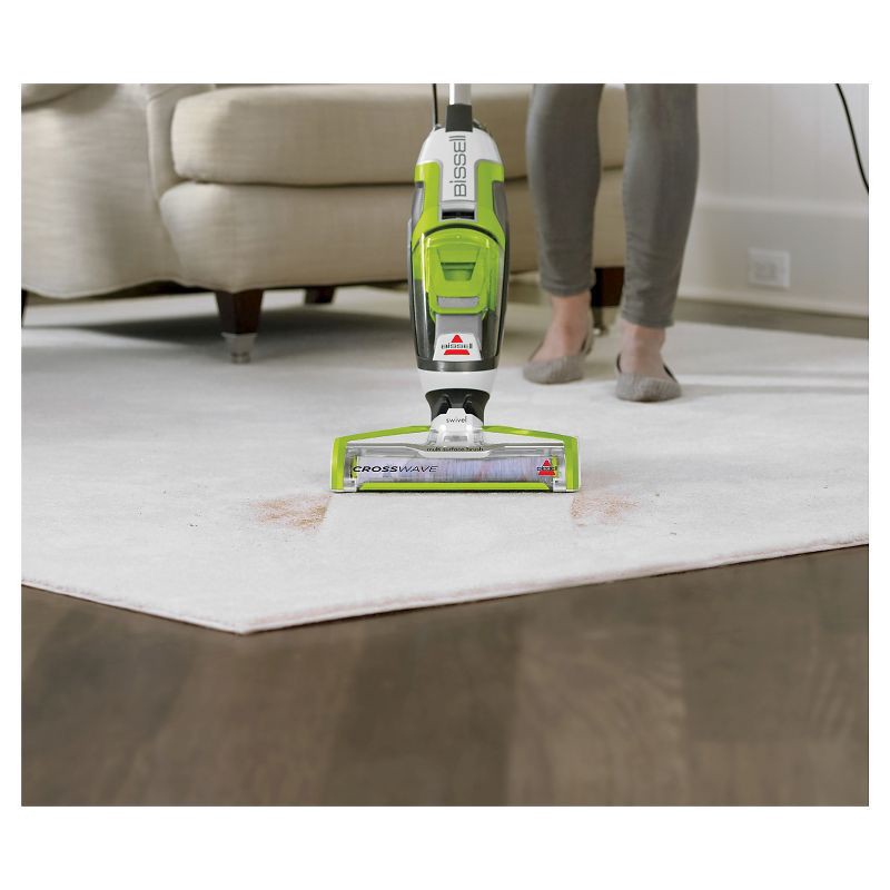 slide 6 of 14, Bissell Crosswave Wet Dry Vacuum - Green/Black/White, 1 ct