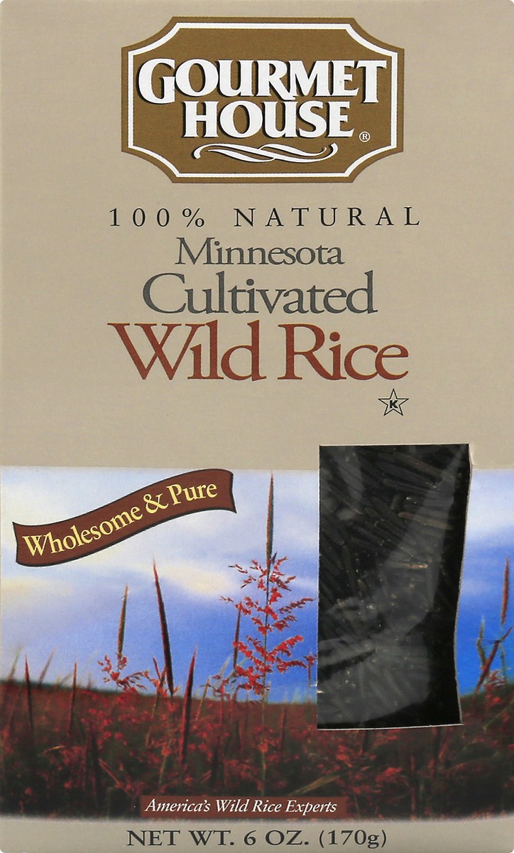 slide 8 of 13, Gourmet House Wild Rice 6 oz, 6 oz