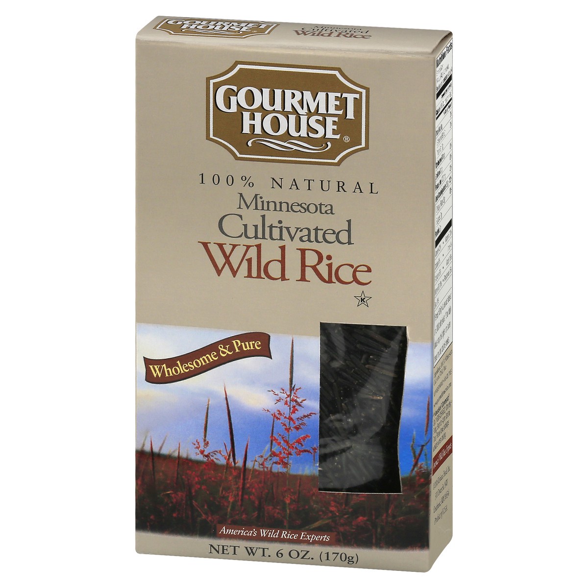 slide 6 of 13, Gourmet House Wild Rice 6 oz, 6 oz