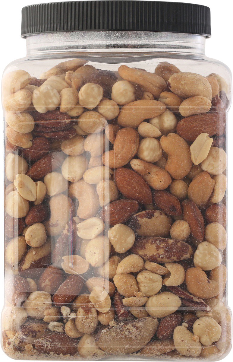 slide 2 of 9, Signature Select Roasted & Salted Mixed Nuts 28 oz, 28 oz