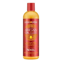 Creme of Nature Moisture & Shine Sulfate Free Argan Oil Shampoo 12 fl oz