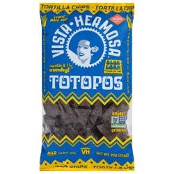 Vista Hermosa Mild Blue Corn Tortilla Chips 9 oz