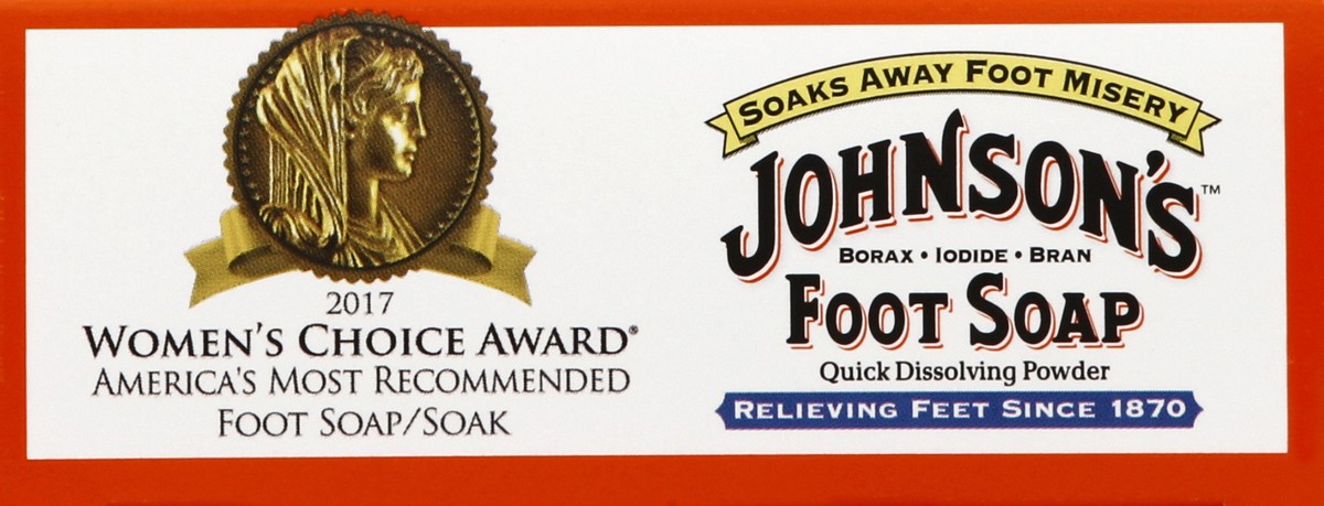 Johnson's deals foot soap