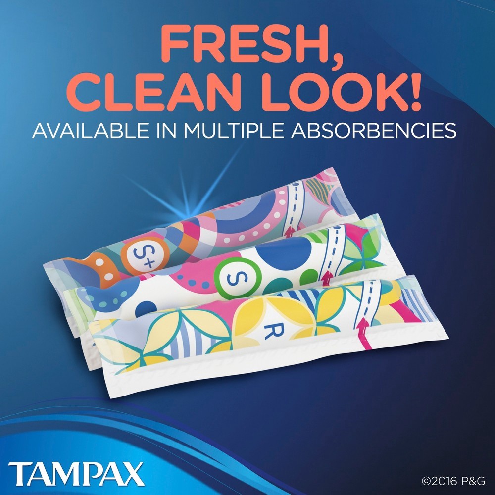 slide 5 of 11, Tampax Pocket Pearl Regular Absorbency Unscented Compact Plastic Tampons, 36 ct