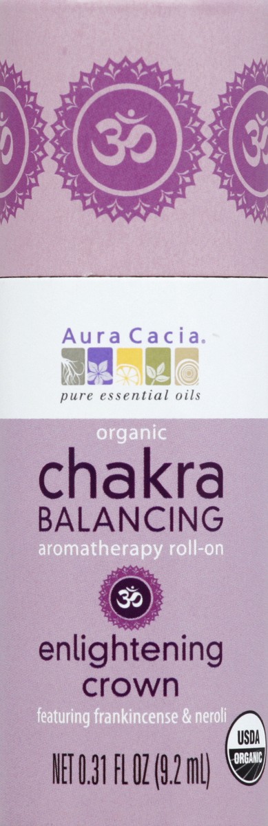 slide 2 of 2, Aura Cacia Chakra Balancing Enlightening Crown Roll On, 0.31 fl oz