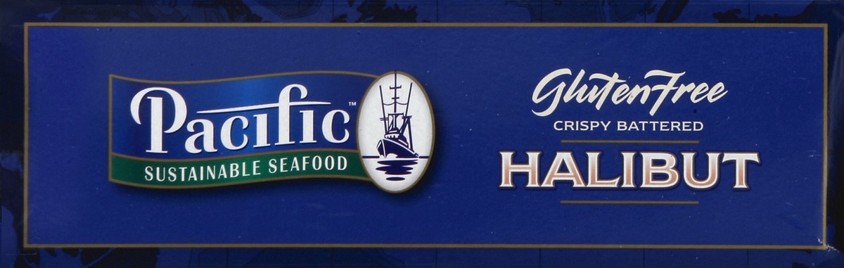 slide 2 of 4, Pacific Sustainable Seafood Gluten Free Crispy Battered Halibut, 10 oz
