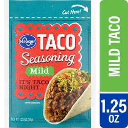 Kroger Mild Taco Seasoning
