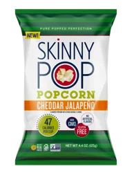 SkinnyPop Cheddar Jalapeño Popcorn 4.4 oz