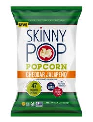 SkinnyPop Cheddar Jalapeño Popcorn 4.4 oz