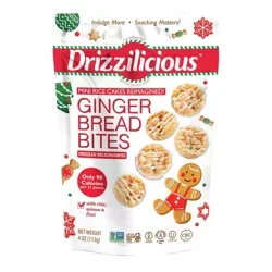 Drizzilicious Rice Cake Mini Gnger Brd - 4 oz