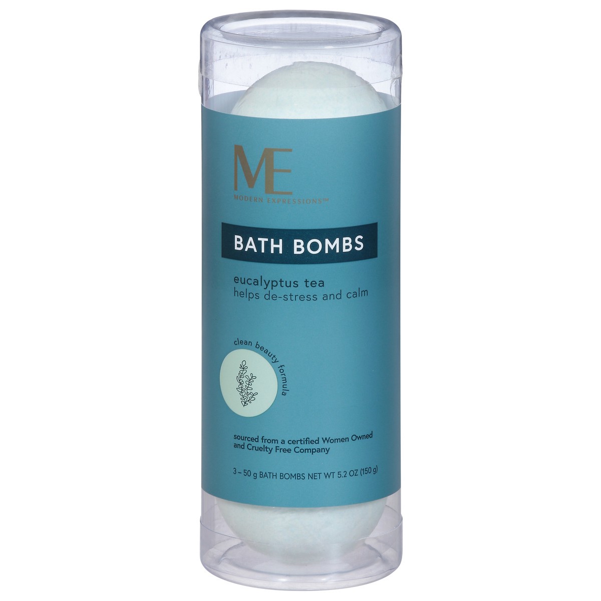 slide 12 of 14, Modern Expressions Eucalyptus Tea Bath Bombs 3 ea, 3 ct