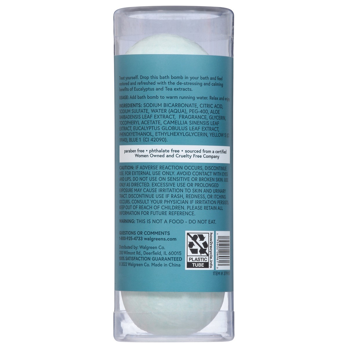 slide 3 of 14, Modern Expressions Eucalyptus Tea Bath Bombs 3 ea, 3 ct