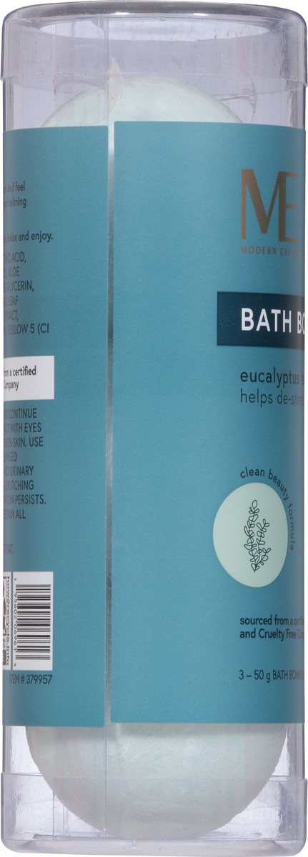 slide 14 of 14, Modern Expressions Eucalyptus Tea Bath Bombs 3 ea, 3 ct
