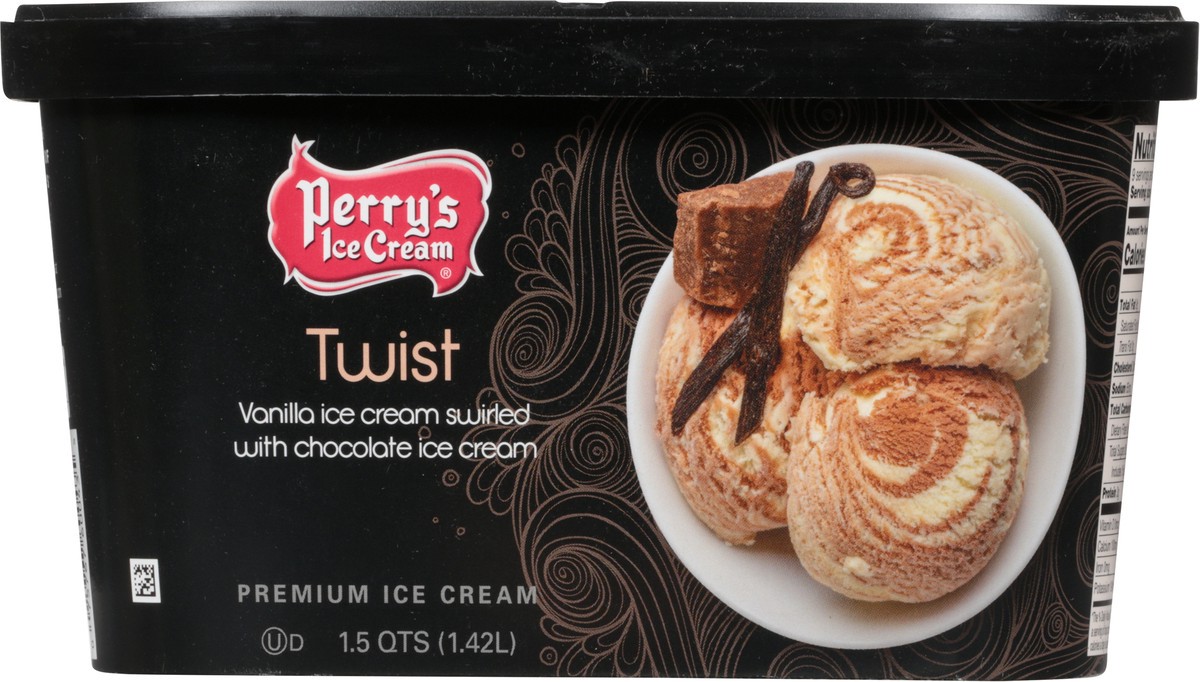 slide 4 of 9, Perry's Ice Cream Premium Twist Ice Cream 1.5 qt, 1.5 qt