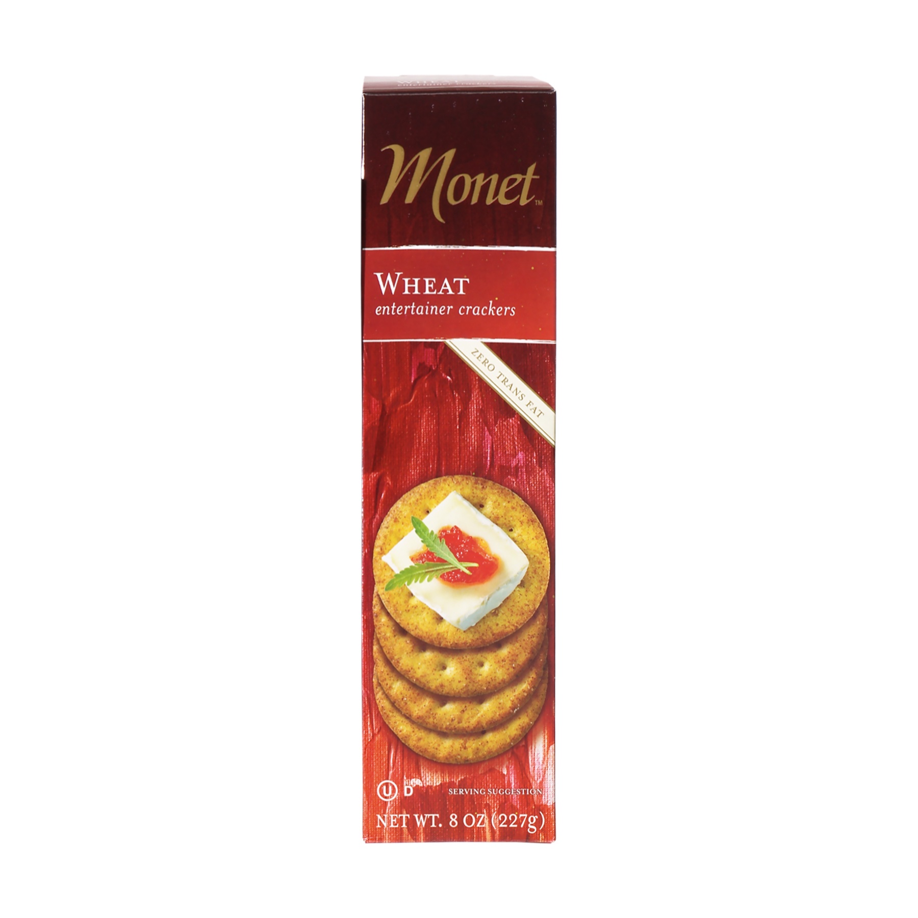 slide 1 of 1, Monet Wheat Entertainer Crackers, 8 oz