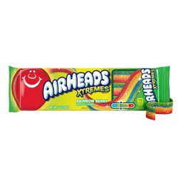 Airheads Xtremes Rainbow Berry Sweetly Sour Belts - 3 oz