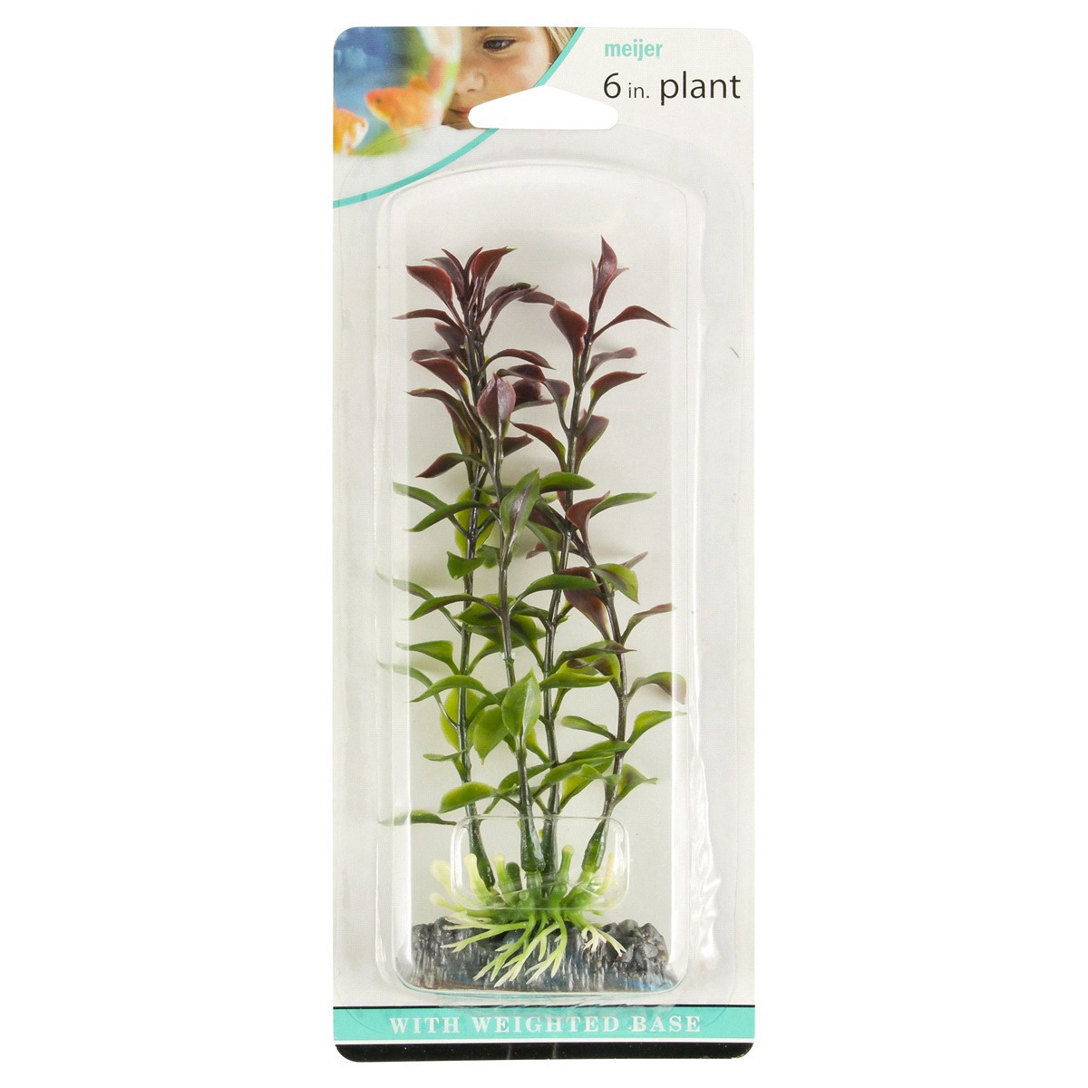 slide 1 of 5, Meijer Aquarium Plant, 6 in, 1 ct