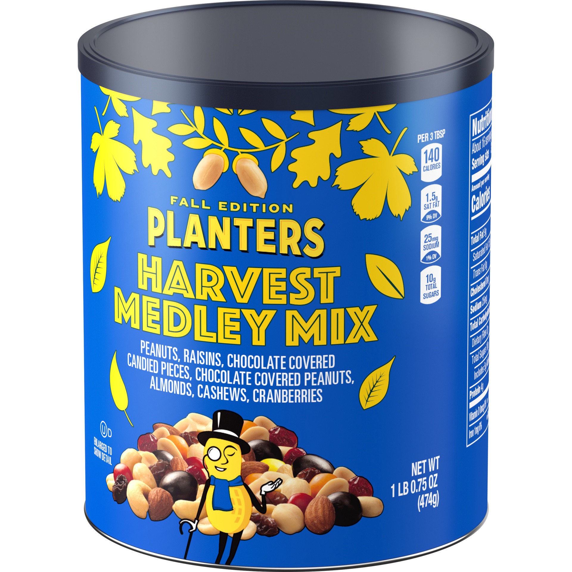 slide 7 of 10, Planters Harvest Medley Mix 16.75 oz, 16.75 oz