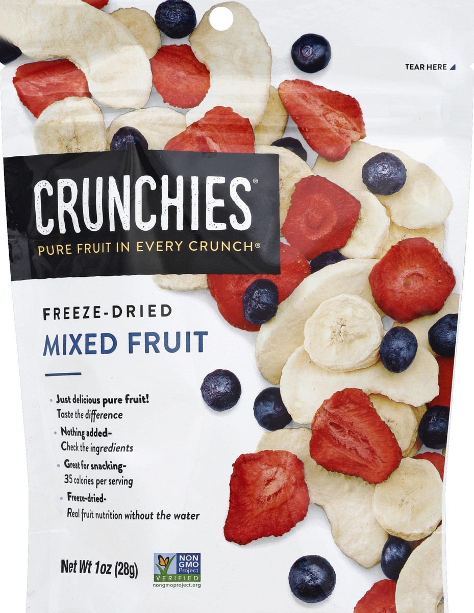 slide 4 of 4, Crunchies Mixed Fruit 1 oz, 1 oz