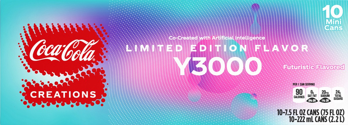 slide 13 of 14, Coca-Cola Y3000 Fridge Pack Cans, 7.5 fl oz, 10 Pack, 10 ct; 7.5 fl oz