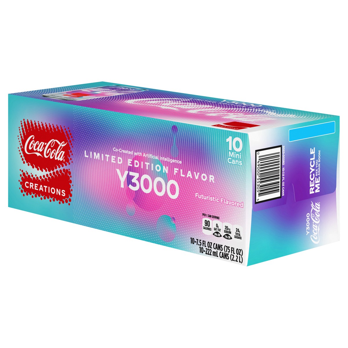 slide 2 of 14, Coca-Cola Y3000 Fridge Pack Cans, 7.5 fl oz, 10 Pack, 10 ct; 7.5 fl oz