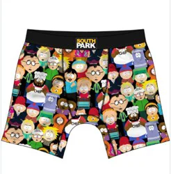 South Park All Characters Group Boxer Briefs - S