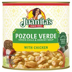 Juanita's Juanita’s Foods Ready to Serve Chicken Pozole with Green Chile Soup, 25 oz Can