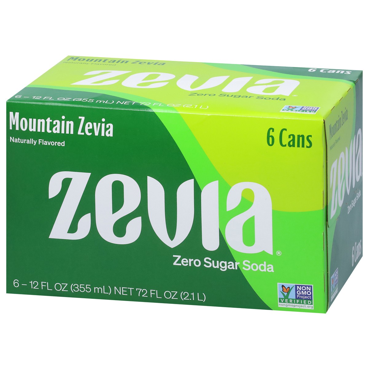 slide 3 of 9, Zevia Mountain Zevai Zero Calorie Soda, 72 fl oz