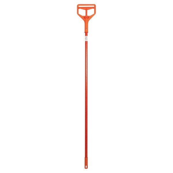 slide 1 of 1, First Street Fiberglass Mop Handle Orange Stirrup, 1 ct
