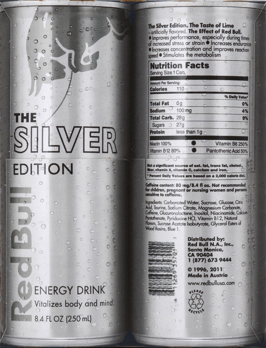 slide 7 of 7, Red Bull Energy Drink - 4 ct, 4 ct